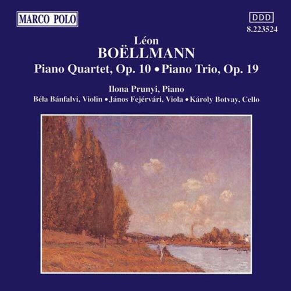 Boellmann / Prunyi / Banfalvi - Piano Quartet / Piano Trio [CD]