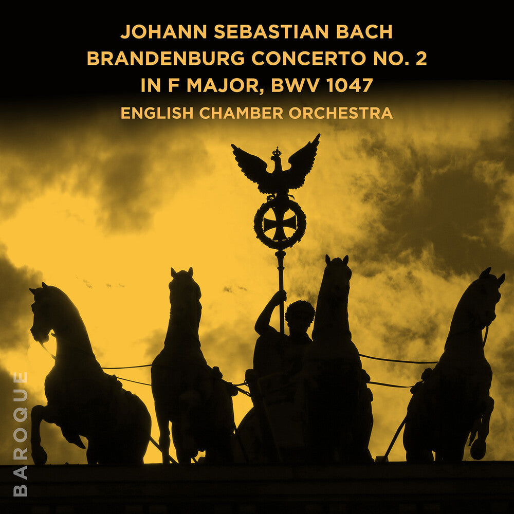 English Chamber Orchestra - Johann Sebastian Bach Brandenburg Con No 2 In F [CD]