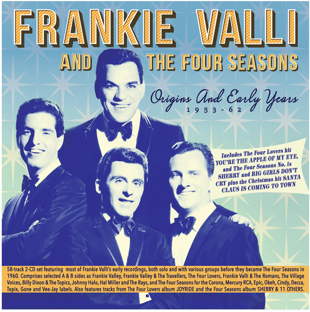 Frankie Valli  & The Four Seasons - Origins And Early Years 1953-62 [CD]