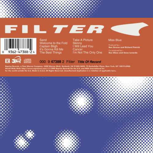 Filter - Title Of Record [LP] [New Vinyl]