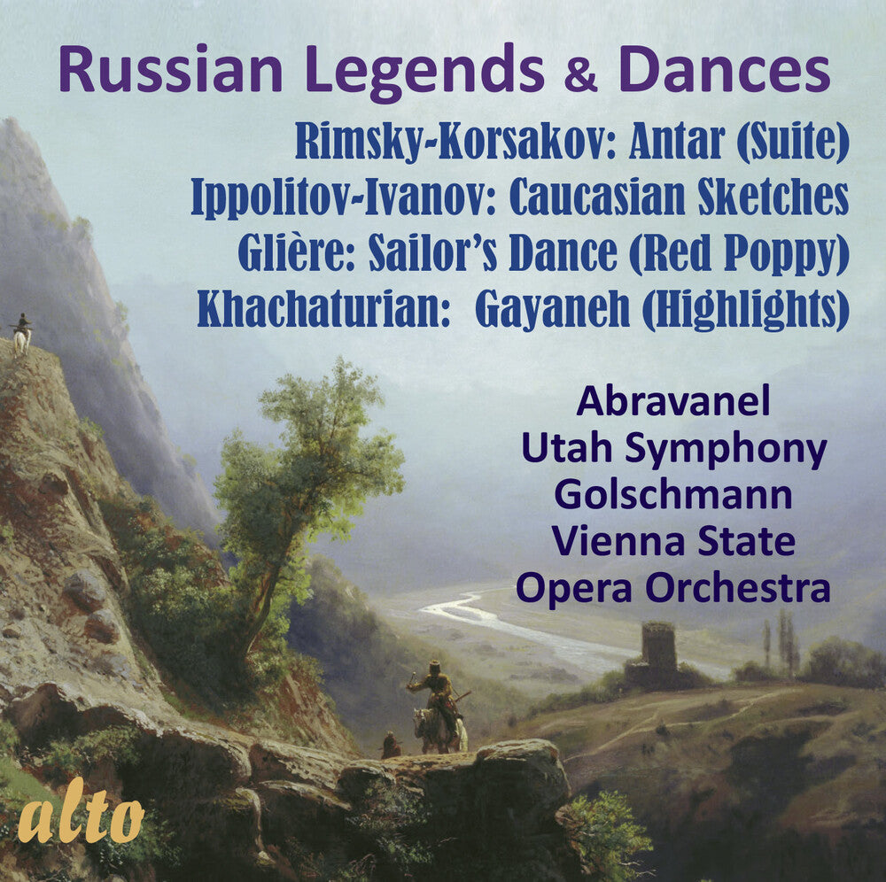 Utah Symphony Orchestra / Maurice Abravanel - Russian Legends & Dances [CD]