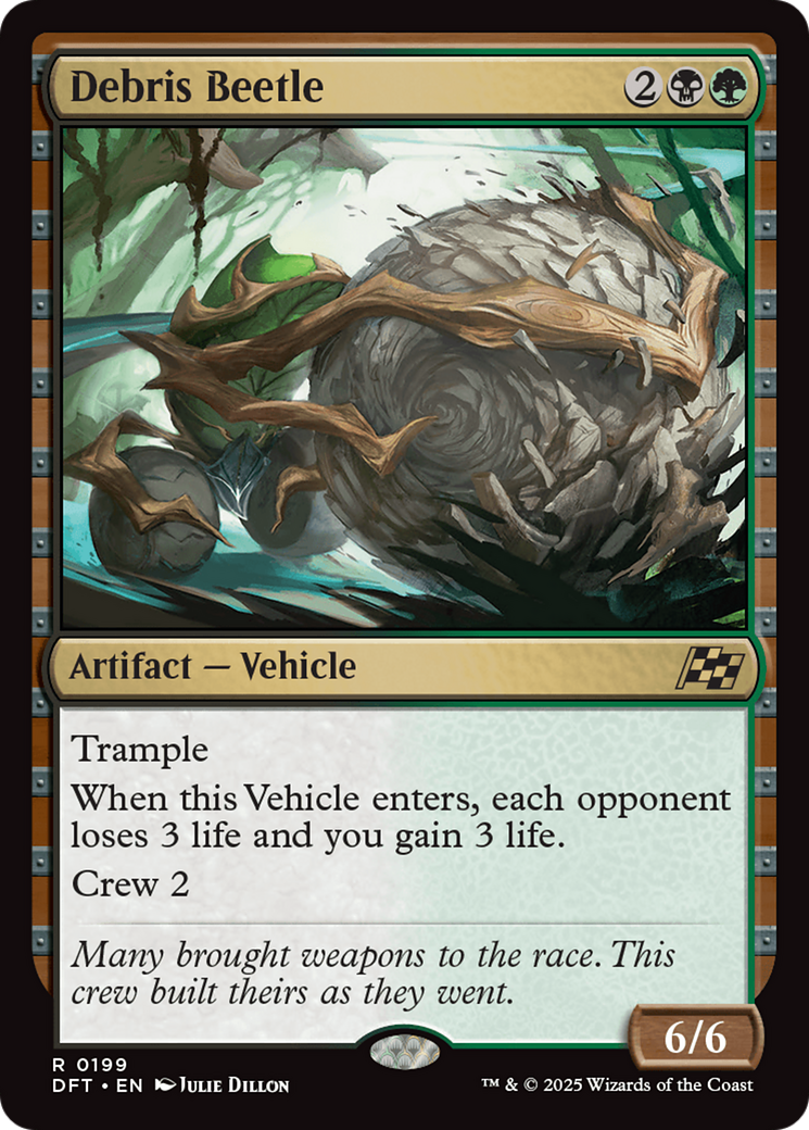 Debris Beetle (DFT-199) - Aetherdrift Foil
