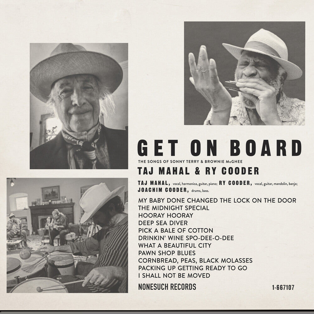 Taj Mahal & Ry Cooder - Get On Board [CD] [New CD]