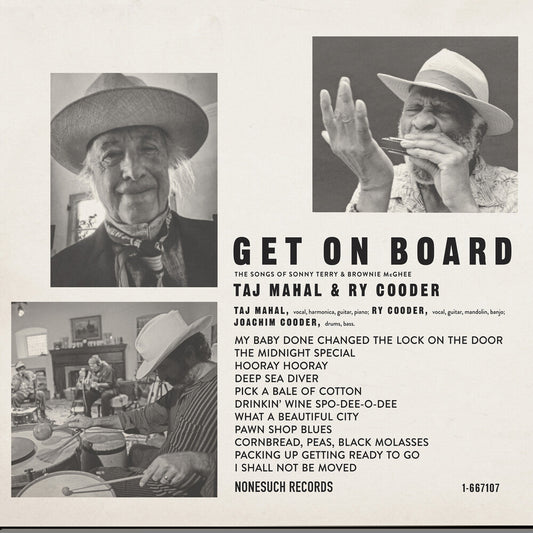 Taj Mahal & Ry Cooder - Get On Board [CD] [New CD]