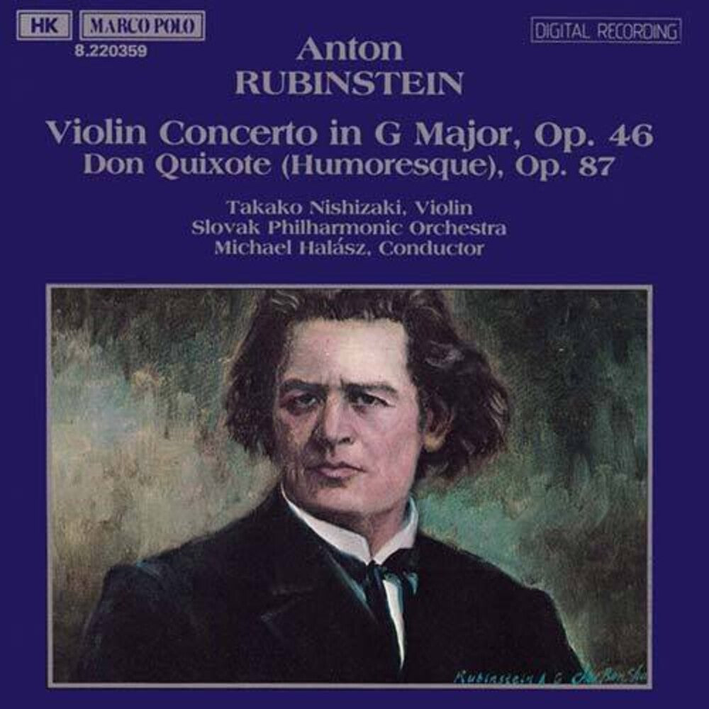 Rubinstein / Nishizaki / Sloavk Phil / Halasz - Con Vn/Don Quixote Music CD