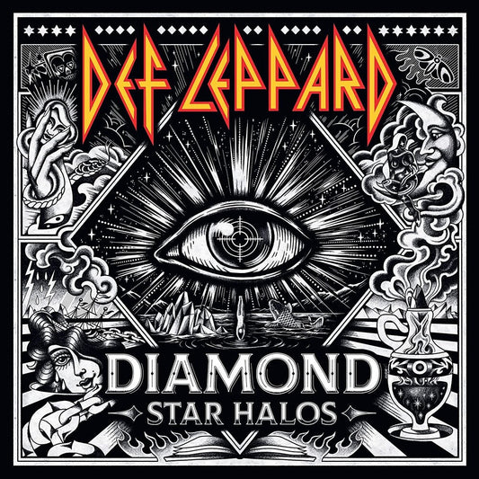 Def Leppard - Diamond Star Halos [Indie Exclusive Limited Edition Clear 2LP] [New Vinyl]