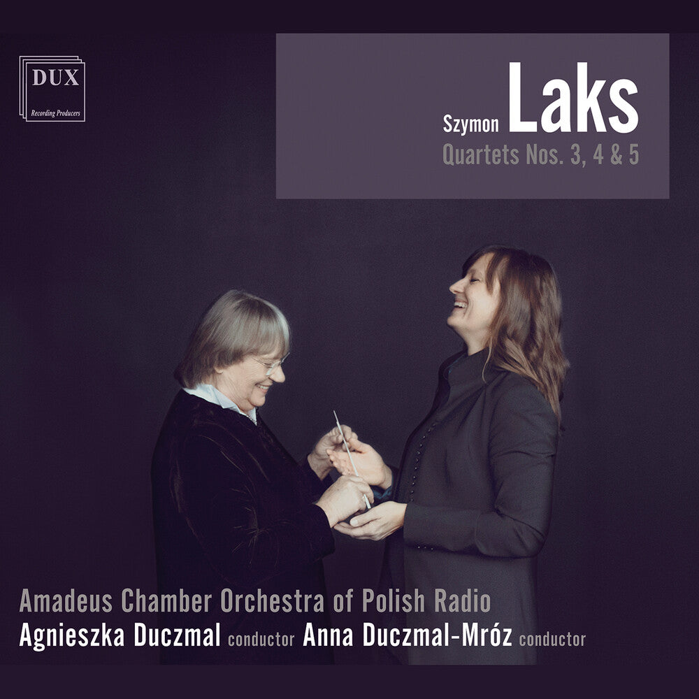 Laks / Amadeus Chamber Orchestra Of Polish Radio - Quartets 3 4 & 5 [CD]