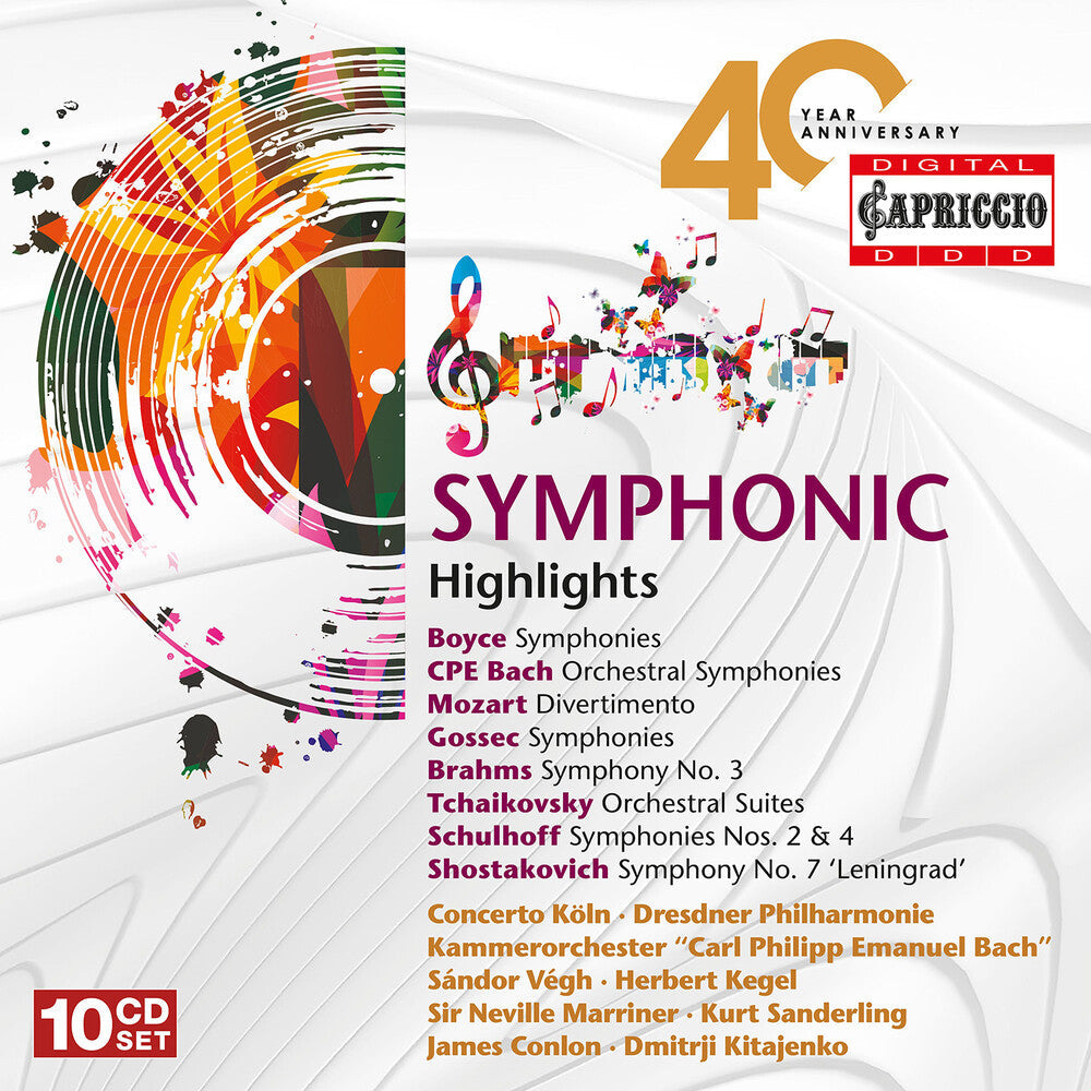 Keller / Bach / Lud / Sandhoff - 40th Anniversary - Symphonic (Box) (Aniv) Music CD
