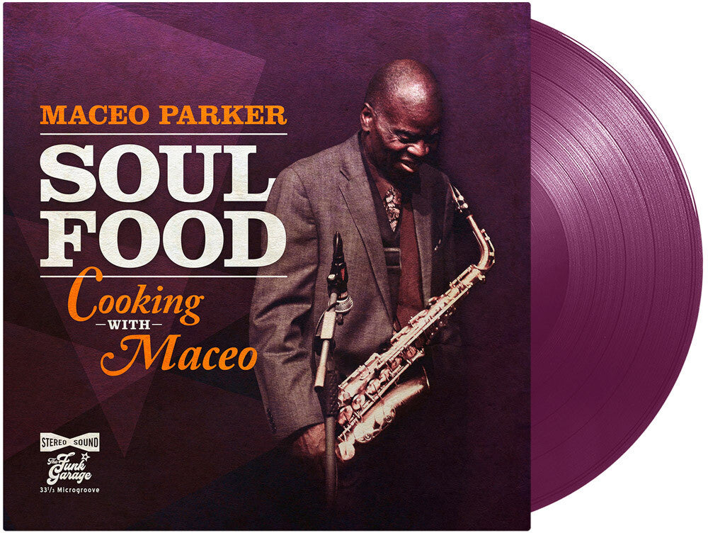 Maceo Parker - Soul Food - Cooking With Maceo (Purple) [LP] Vinyl Record