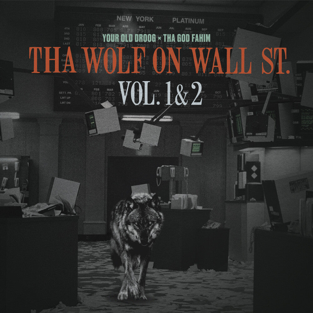 Your Old Droog X Tha God Fahim - Wolf On Wall St. Vol. 1 & 2 Music CD