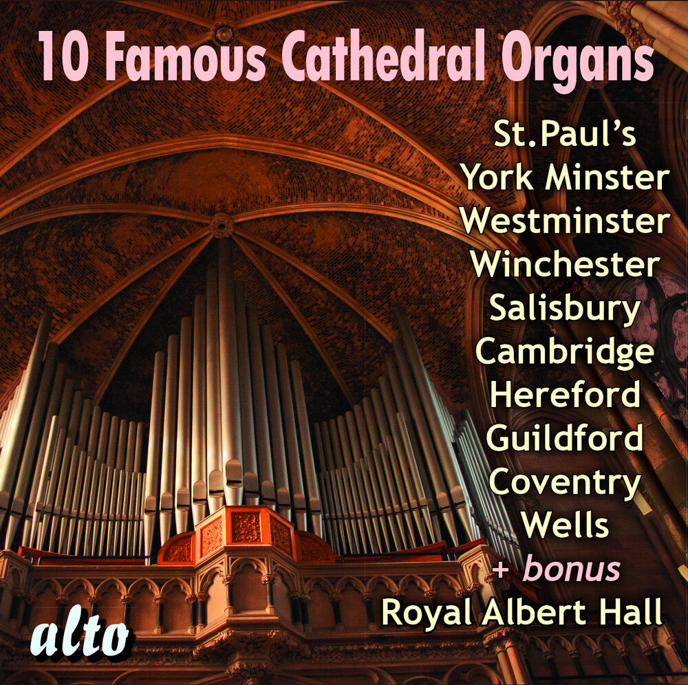 Stephen Cleobury - 10 Famous Cathedral Organs [CD]