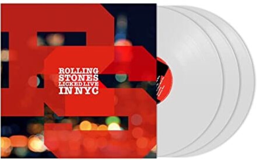 The Rolling Stones - Licked Live In NYC [Limited Edition White 3 LP] [New Vinyl]