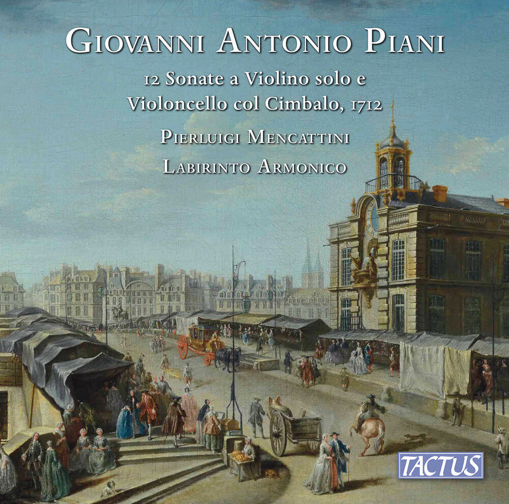 Piani / Armonico / Mencattini - 12 Sonate a Violino Solo E Violoncello Col Cimbalo [CD]