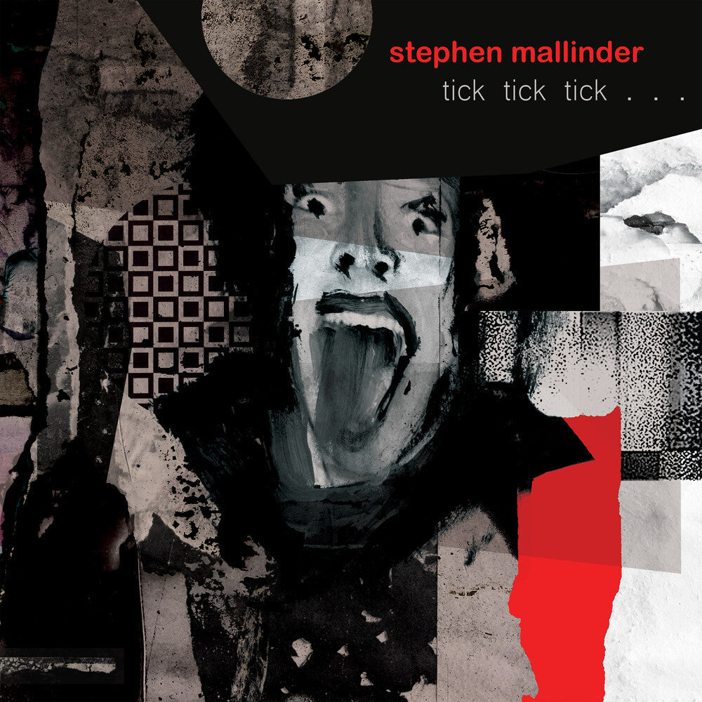 Stephen Mallinder - tick tick tick [Black in Red LP] Vinyl Record