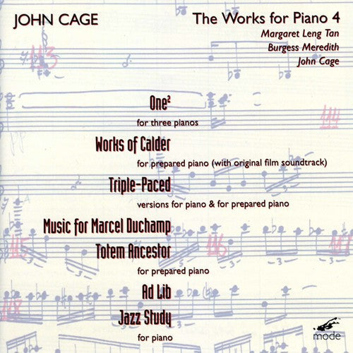 MARGARET LENG TAN - Piano Works 4 [CD]