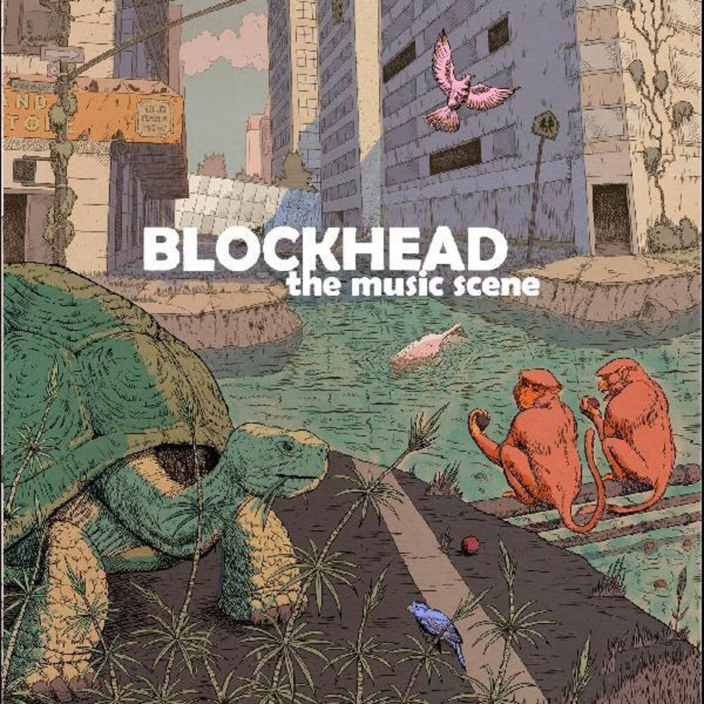 Blockhead - Music Scene [Clear Vinyl] [180 Gram] (Teal) [Download Included] [New Vinyl]
