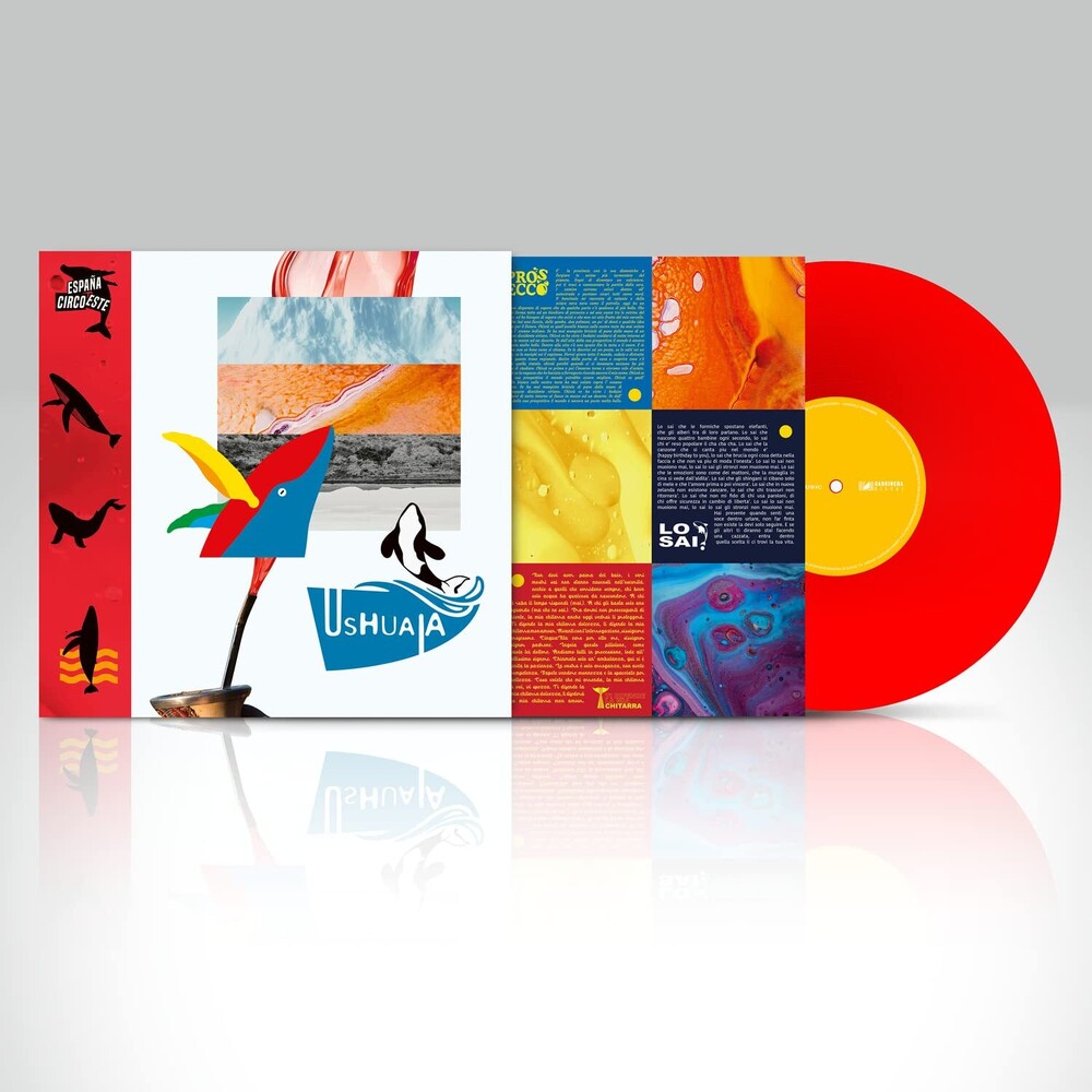 España Circo Este - Ushuaia - Red Vinyl [LP] Vinyl Record