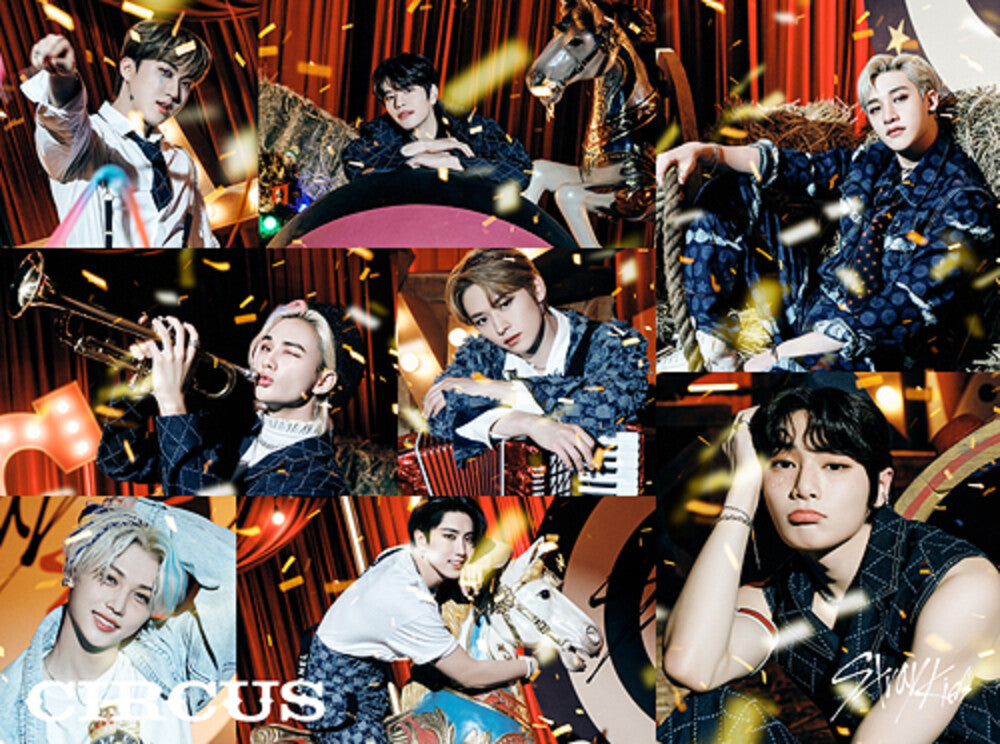 Stray Kids - Circus - Version B - incl. Magazine, 32pg Photobook + Photo Card [CD]