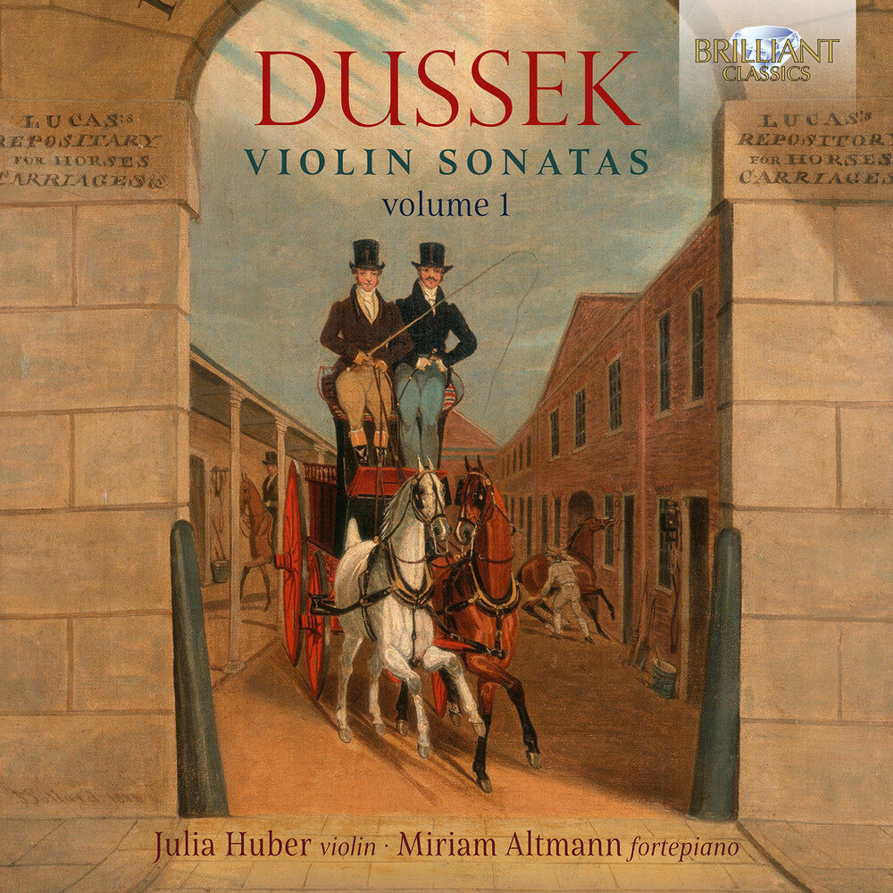 Dussek / Huber-Warzecha / Altmann-Rose - 25 Violin Sonatas 1 [CD]