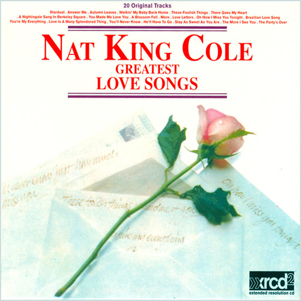 Nat Cole  King - Greatest Love Songs Music CD