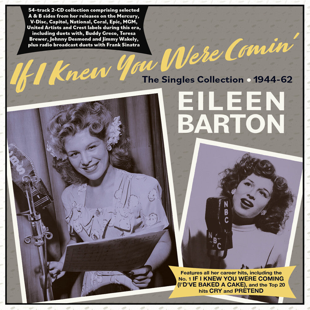 Eileen Barton - If I Knew You Were Comin': The Singles Collection [CD]