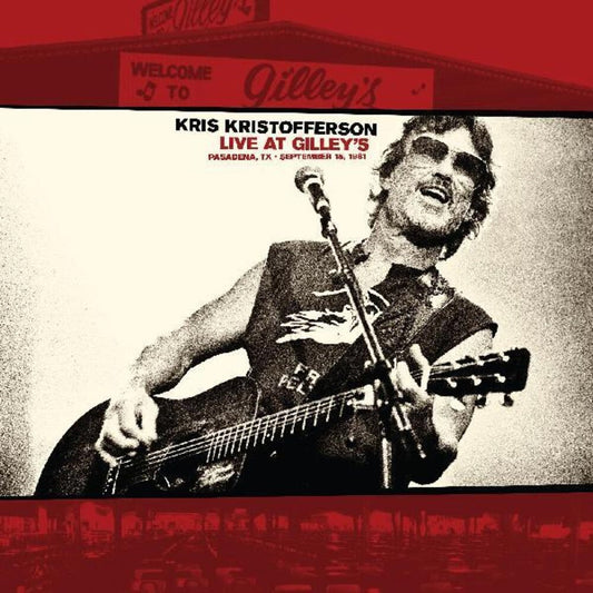 Kris Kristofferson - Live At Gilley’s - Pasadena, TX: September 15, 1981 [Indie Exclusive Limited Edition White Marbled LP] [New Vinyl]