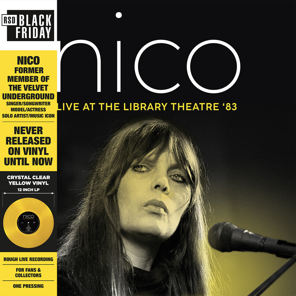 Nico - Live At The Librairy Theatre '83 [RSD Black Friday 2022] [New Vinyl]