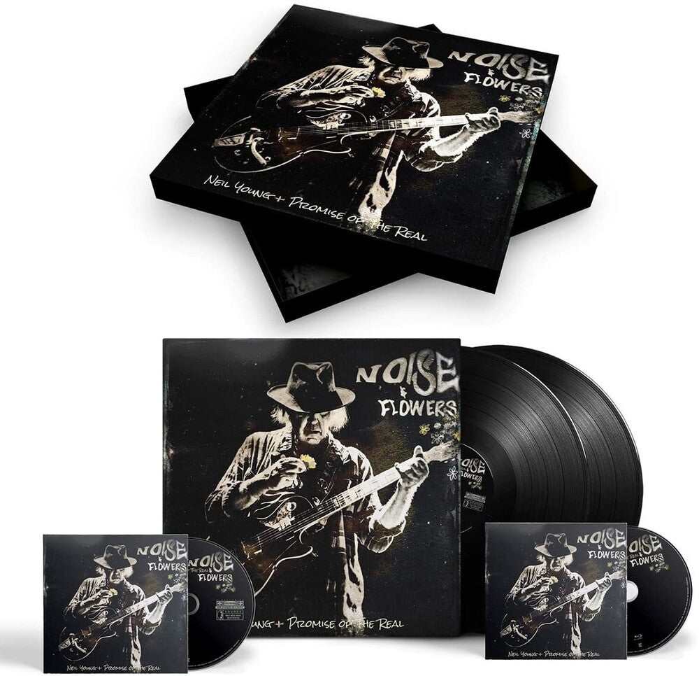 Neil Young + Promise of the Real - Noise and Flowers [Deluxe 2LP+CD+Blu-ray] [New Vinyl]