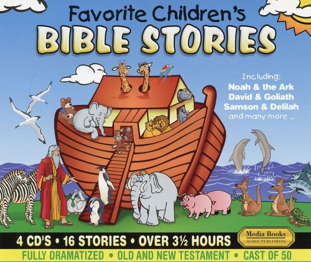 Favorite Children's Bible Stories / Various - Favorite Children's Bible Stories / Various (4pk) [CD]