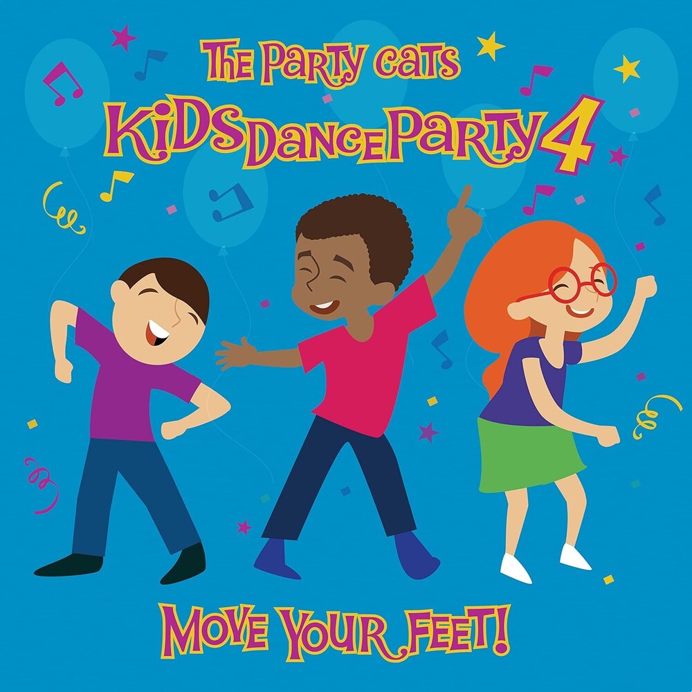 Party Cats - Kids Dance Party 4: Move Your Feet [CD]