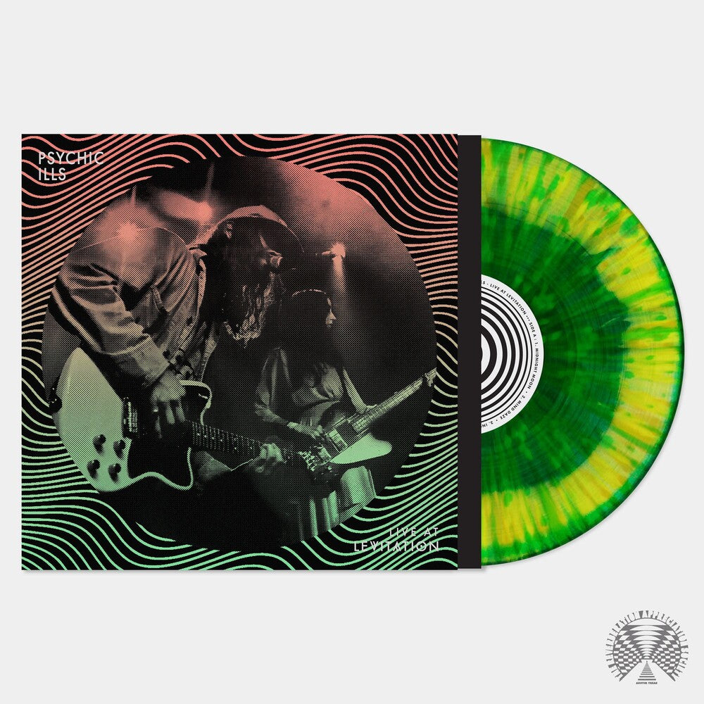 Psychic Ills - Live At Levitation [Indie Exclusive Limited Edition Lemon Yellow + Emerald Green Swirl & Splatter LP] [New Vinyl]