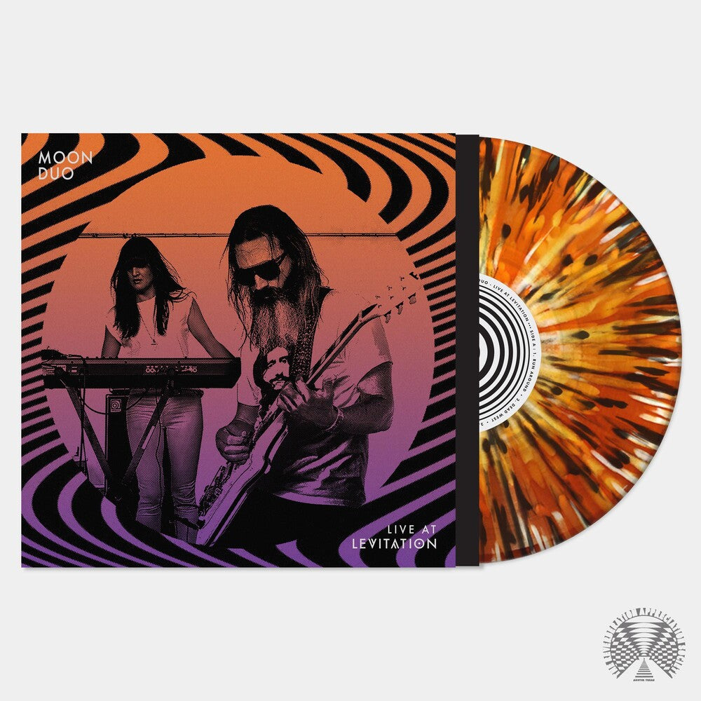 Moon Duo - Live At Levitation [Indie Exclusive Limited Edition Orange Crush w/ Heavy Bone & Black Splatter LP] [New Vinyl]