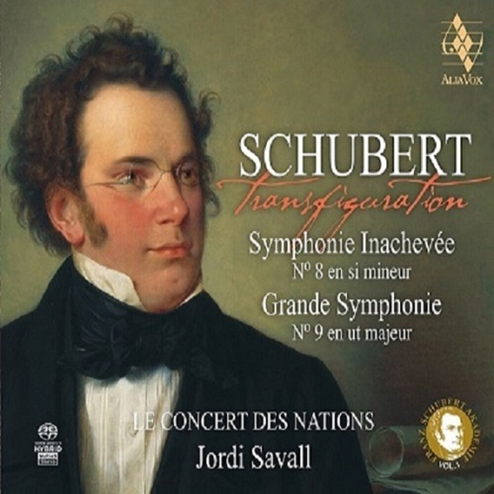 Le Concert Des Nations / Jordi Savall - Transfiguration - Schubert: Symphony Nos. 8 & 9 [CD]