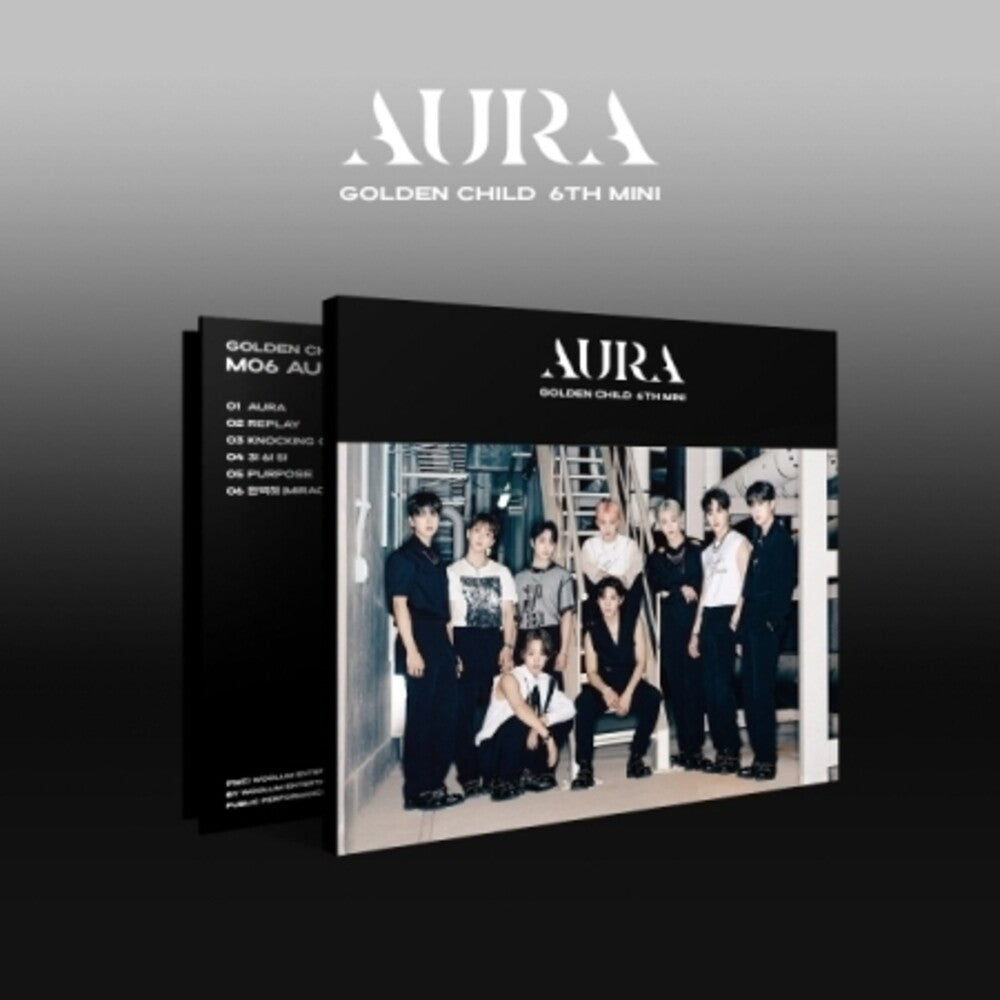 Golden Child - Aura - Compact Version - incl. 24pg Photobook + Photo Card Music CD