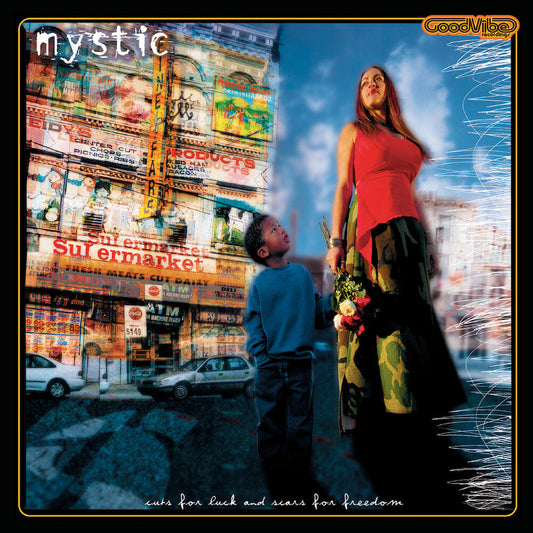 Mystic - Cuts For Luck And Scars For Freedom [RSD Essential Indie Colorway Black Ice 2LP + Ruby Red 7in] [New Vinyl]