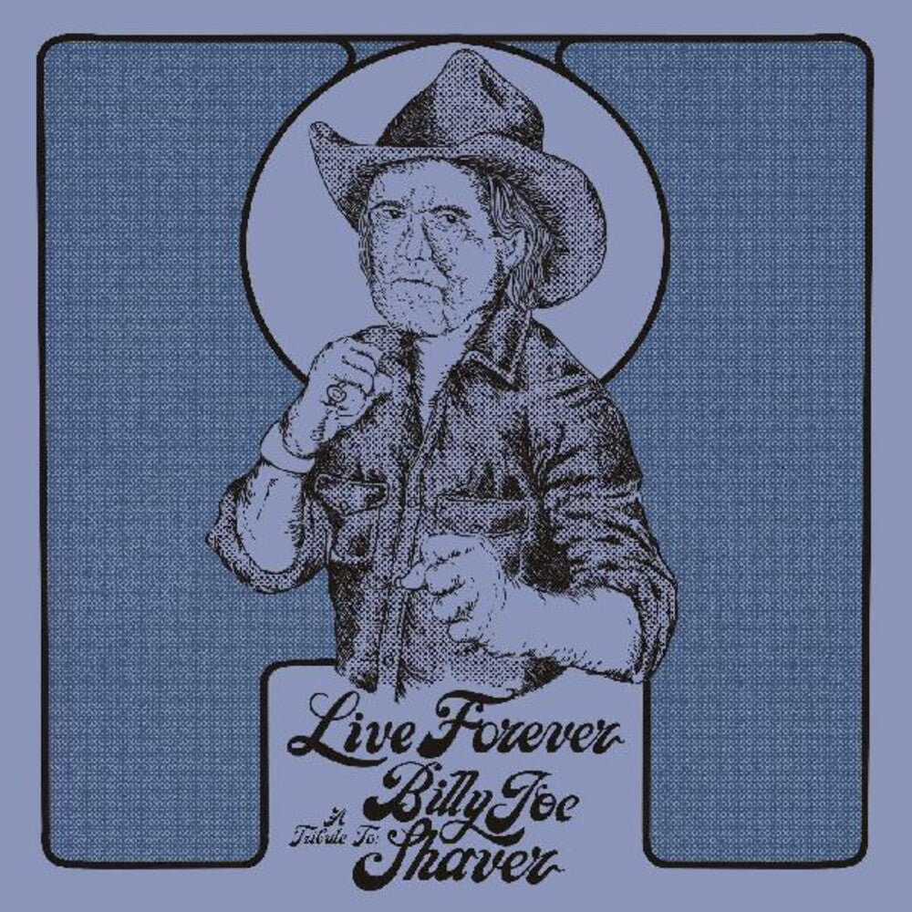 Various Artists - Live Forever: A Tribute to Billy Joe Shaver [Indie Exclusive Limited Edition Diamond LP] [New Vinyl]