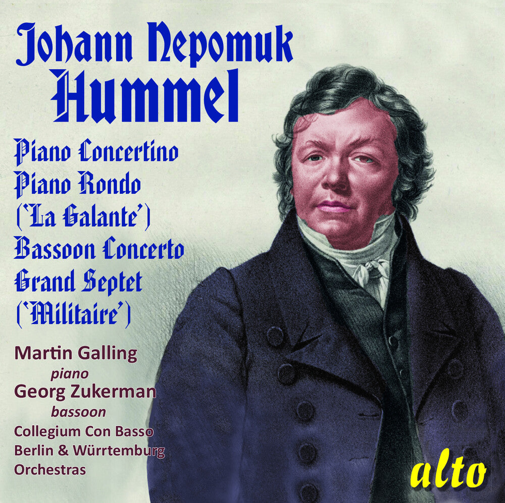 Martin Galling - Johann Nepomuk Hummel 1778-1837 'collection' [CD]
