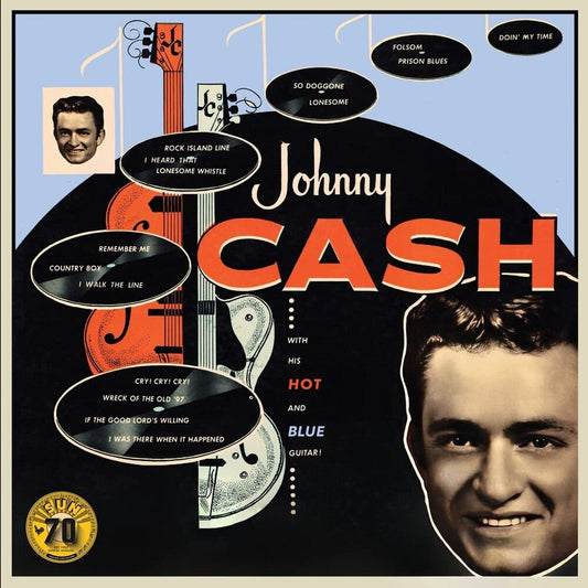 Johnny Cash - With His Hot And Blue Guitar: Sun Records 70th / Remastered 2022 [LP] [New Vinyl]