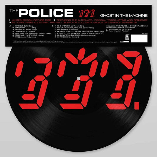 The Police - Ghost In The Machine [Limited Edition Picture Disc LP] [New Vinyl]