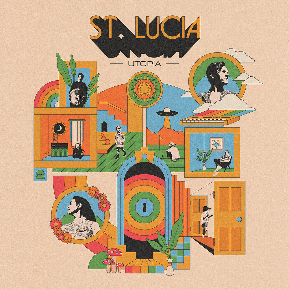 St. Lucia - Utopia - Easter Yellow & Baby Blue [LP] [New Vinyl]