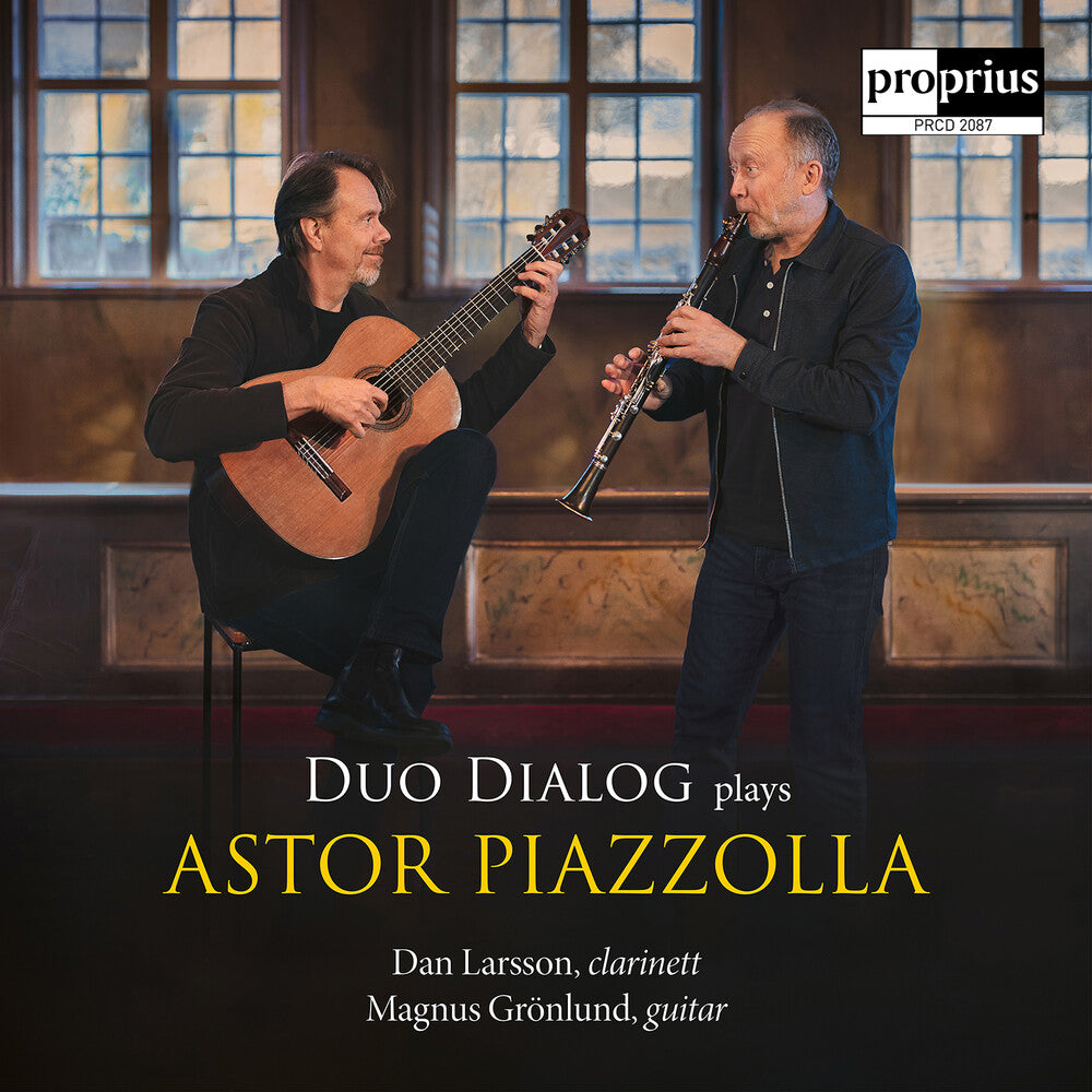 Piazzolla / Larsson, Dan / Gronlund, Magnus - Duo Dialog plays Astor Piazzolla [CD]