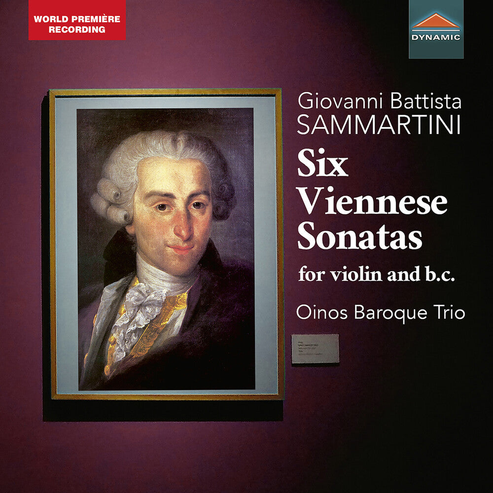 Sammartini / Simonetta Heger  / Gerra,Stefania - Six Viennese Sonatas For Violin & Basso Continuo [CD]