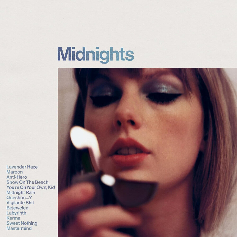 Taylor Swift - Midnights [Moonstone Blue Edition LP] Vinyl Record [New]