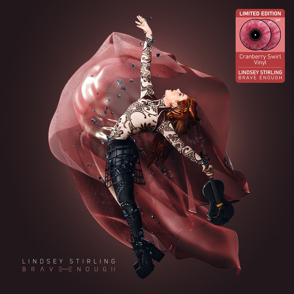 Lindsey Stirling - Brave Enough [Limited Edition Cranberry Swirl 2LP] [New Vinyl]