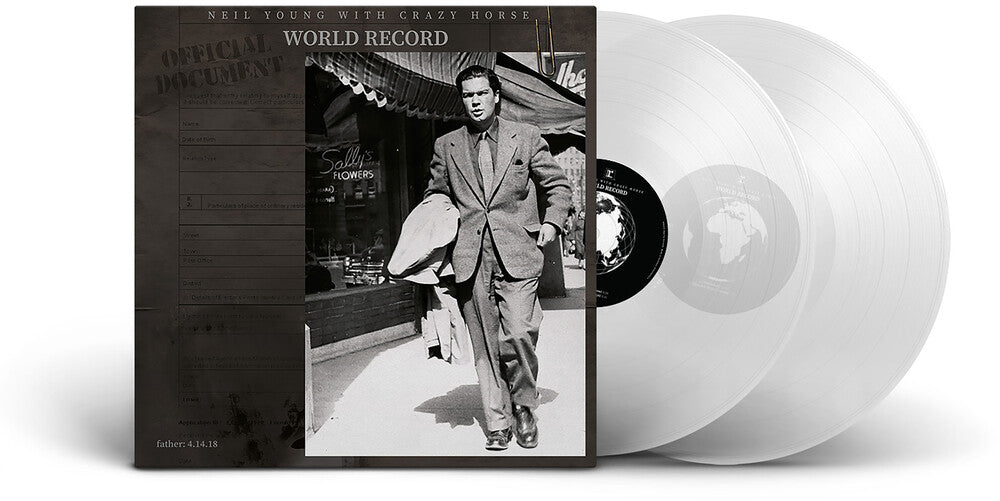 Neil Young with Crazy Horse - World Record [Indie Exclusive Limited Edition Clear 2LP] [New Vinyl]
