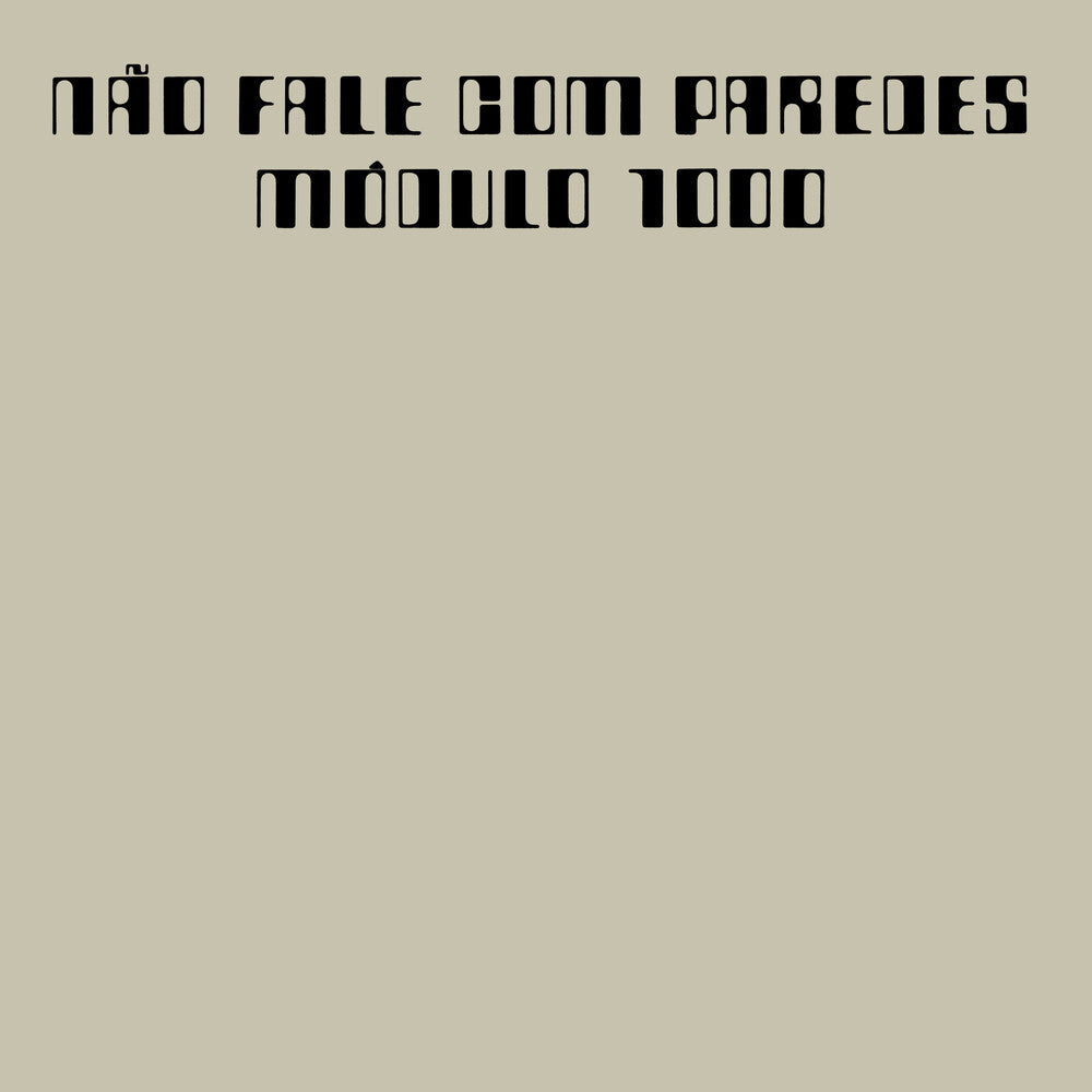 Módulo 1000 - Nao Fale com Paredes [CD]