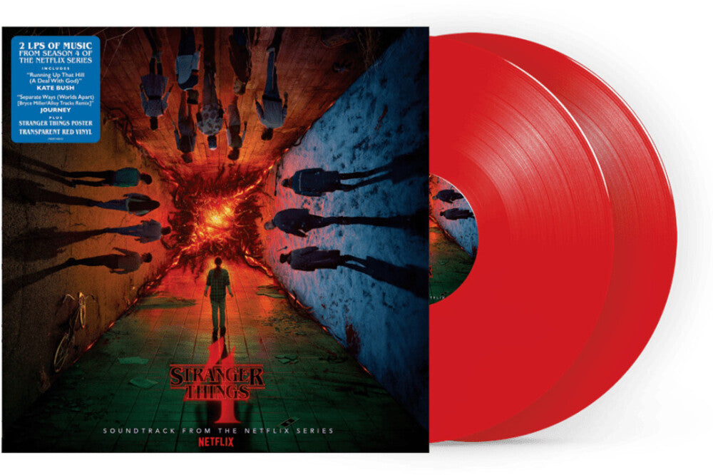 Stranger Things: Season 4 / O.S.T. - Stranger Things: Season 4 (Original Soundtrack) - Limited Red Colored Vinyl [LP] [New Vinyl]