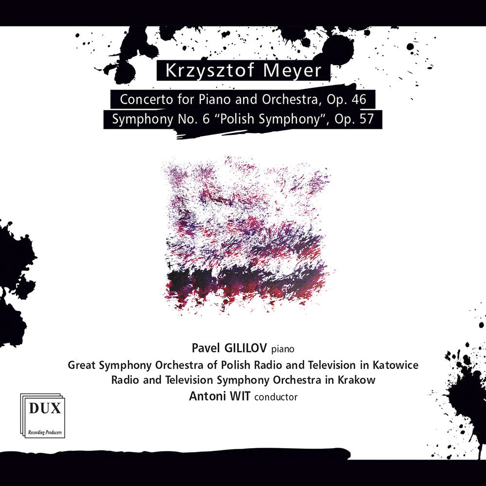 Meyer / Gililov - Concerto For Piano & Orchestra Op. 46 Symphony Music CD