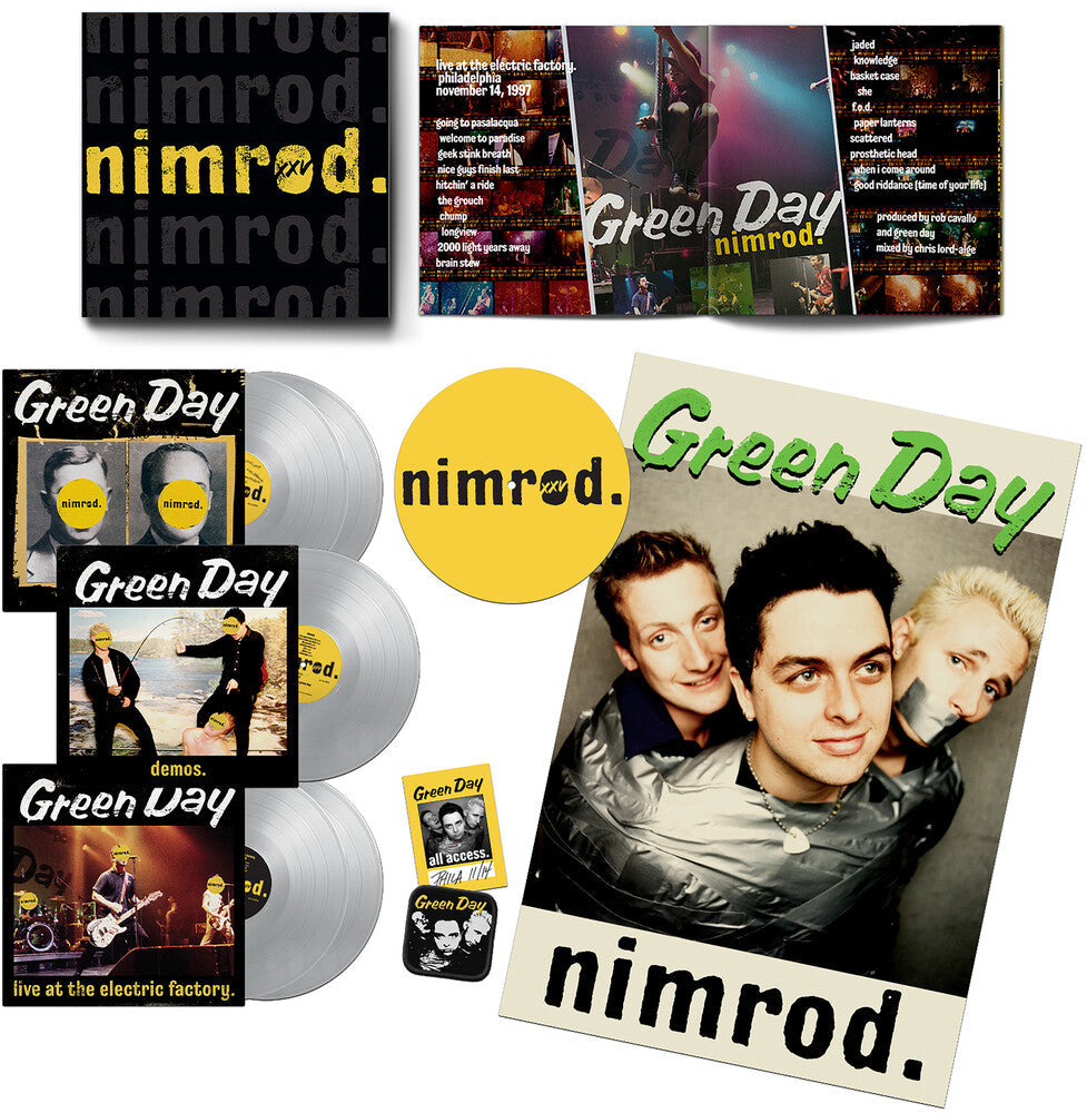 Green Day - Nimrod: 25th Anniversary Edition [Indie Exclusive Limited Edition Silver 5LP Box Set] [New Vinyl]