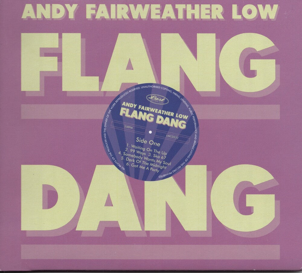 Andy Fairweather Low - Flang Dang [CD]